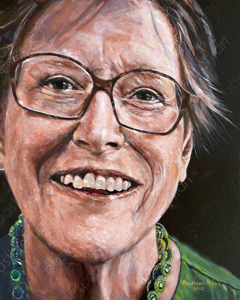 2020 Oeke, oil on canvas, 50x40cm