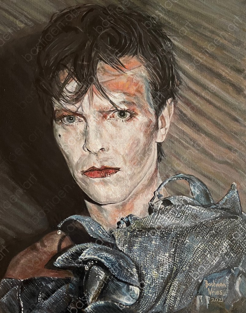 2021 David, oil on linen canvas, 50x40cm