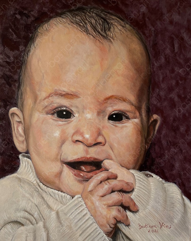 2021 Filippa, oil on linen canvas, 50x40