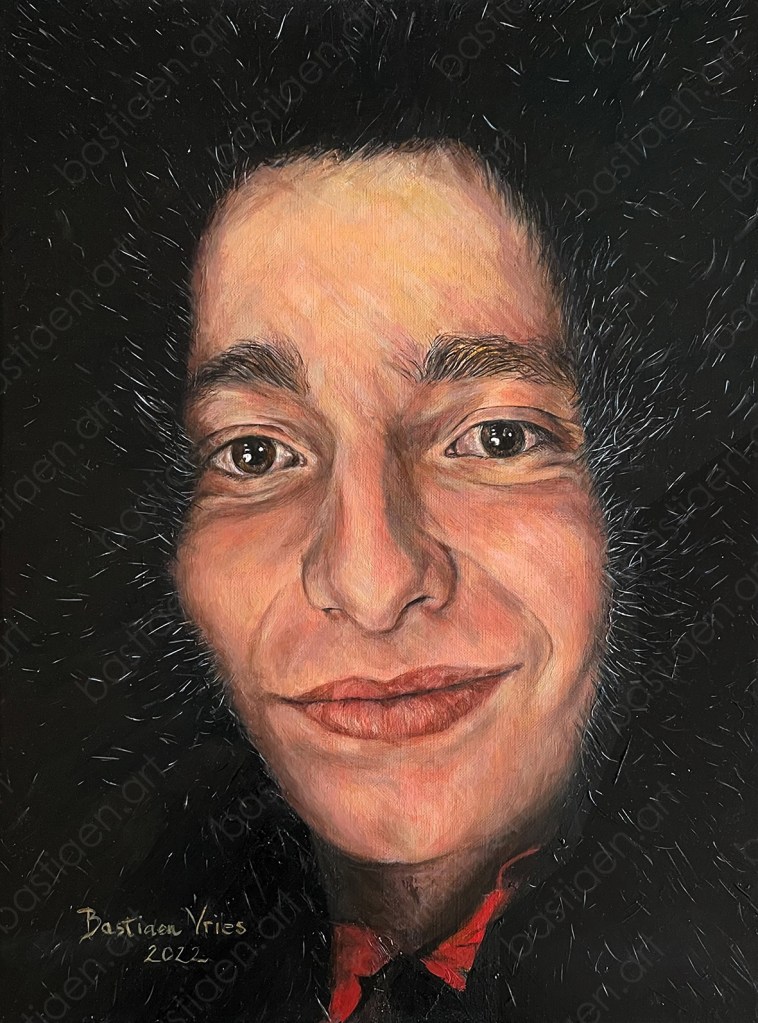 2022 David, oil on canvas, 40x30cm
