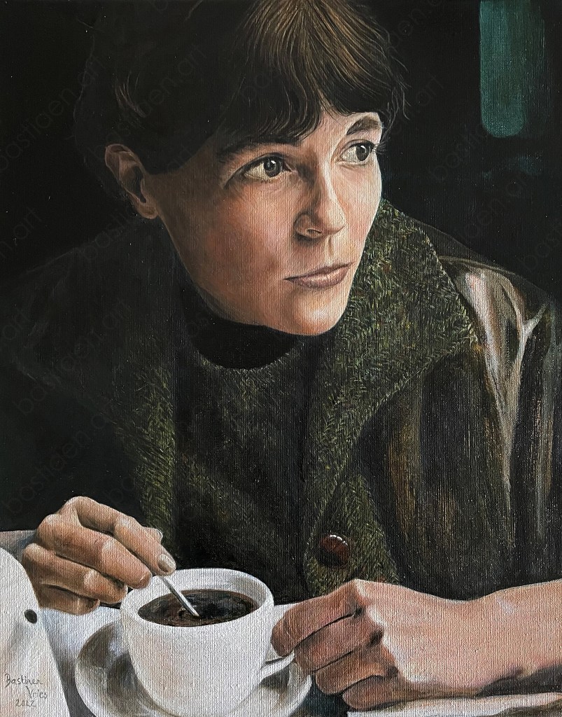 2022 Marline, oil on linen canvas, 50x40cm