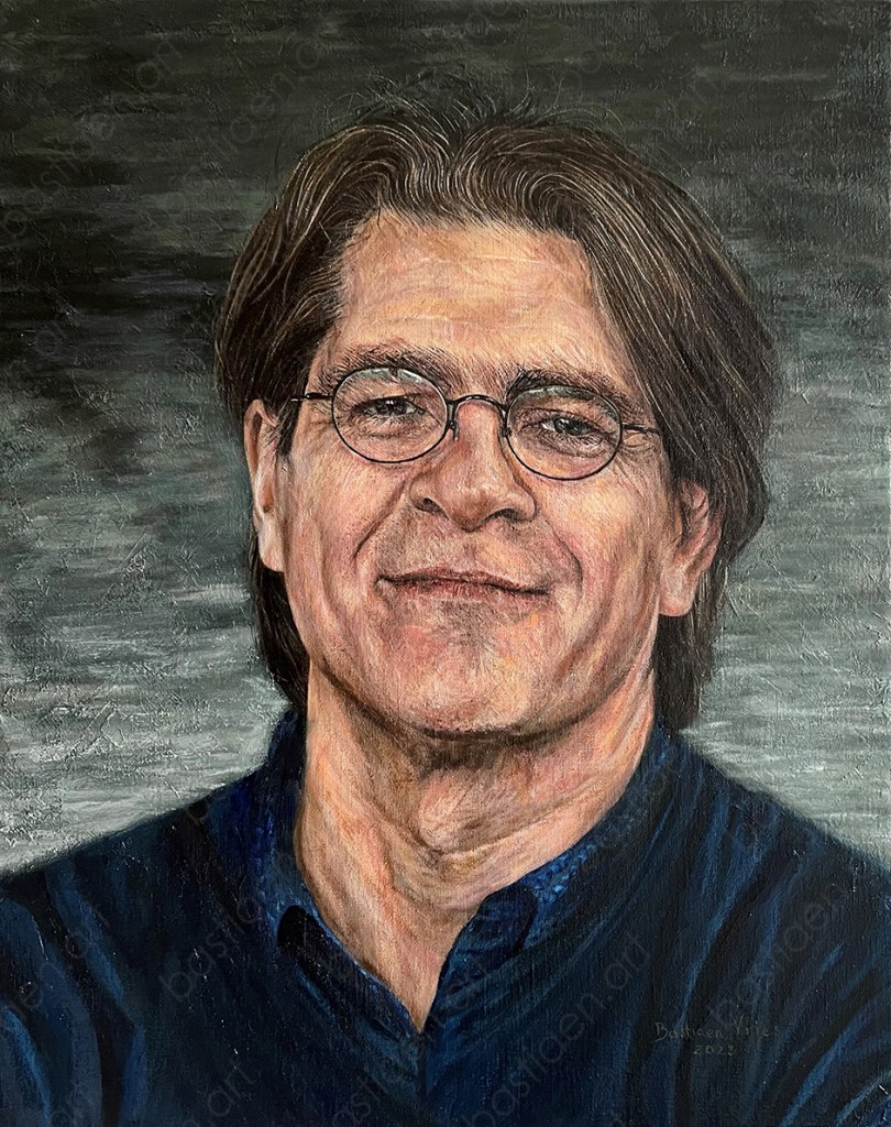 2023 Roland, oil on linen canvas, 50x40cm