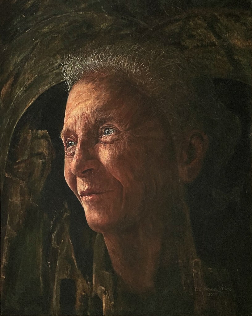 2023 Lidia, oil on canvas, 50x24cm