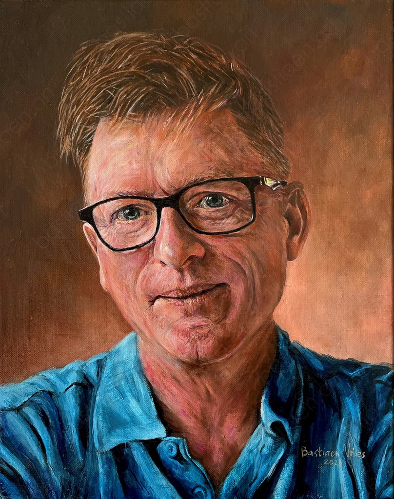 2023 Maurits, oil on linen canvas, 30x24cm