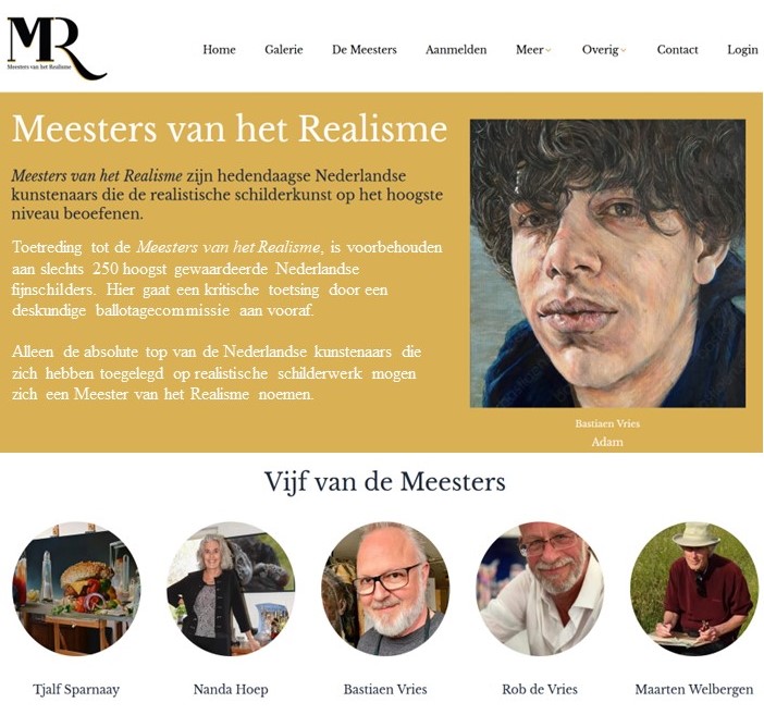 2024 Masters of Realism, Bastiaen Vries member