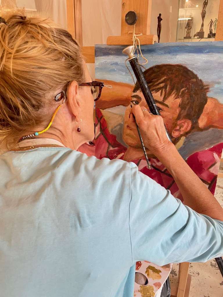 workshop amsterdam portret schilderen in olieverf bastiaen vries bastiaen.art