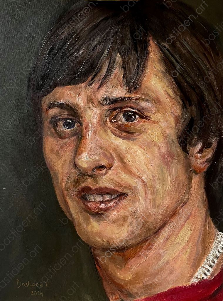 2024 Johan, oil on canvas board, 30x40, portrait painted by Bastiaen Vries, www.bastiaen.art